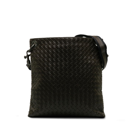 Luxury Bottega Veneta Intrecciato Leather Crossbody Bag (SHG-4POfh3)