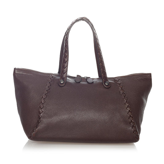 Luxury Bottega Veneta Intrecciato Leather Shoulder Bag (SHG-23574)