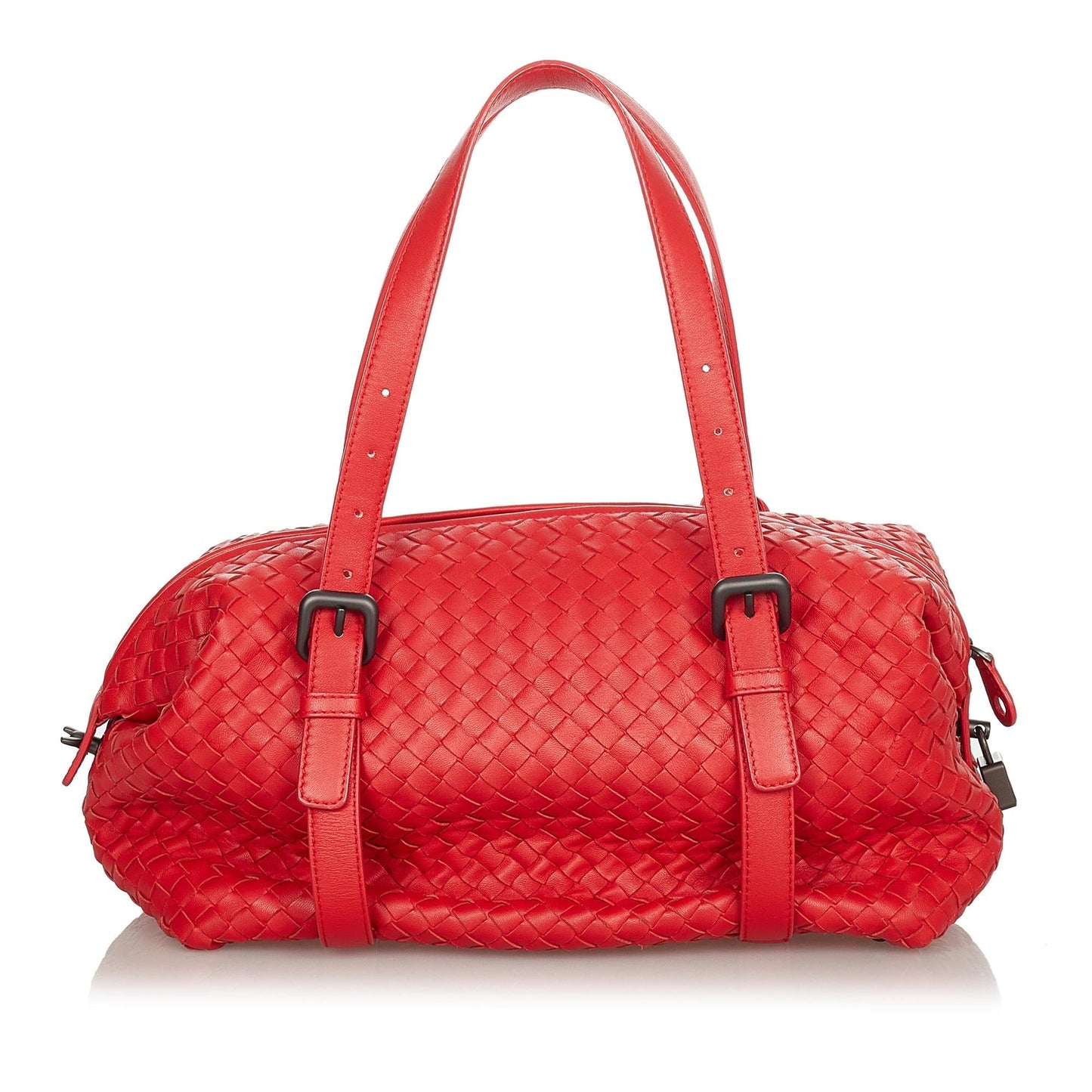 Luxury Bottega Veneta Intrecciato Leather Shoulder Bag (SHG-24536)