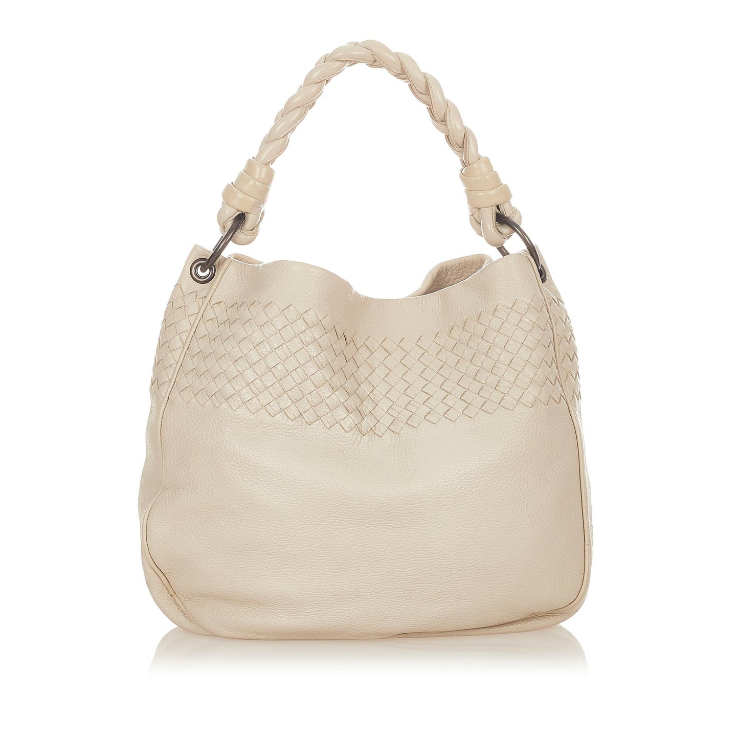 Luxury Bottega Veneta Intrecciato Leather Shoulder Bag (SHG-24587)