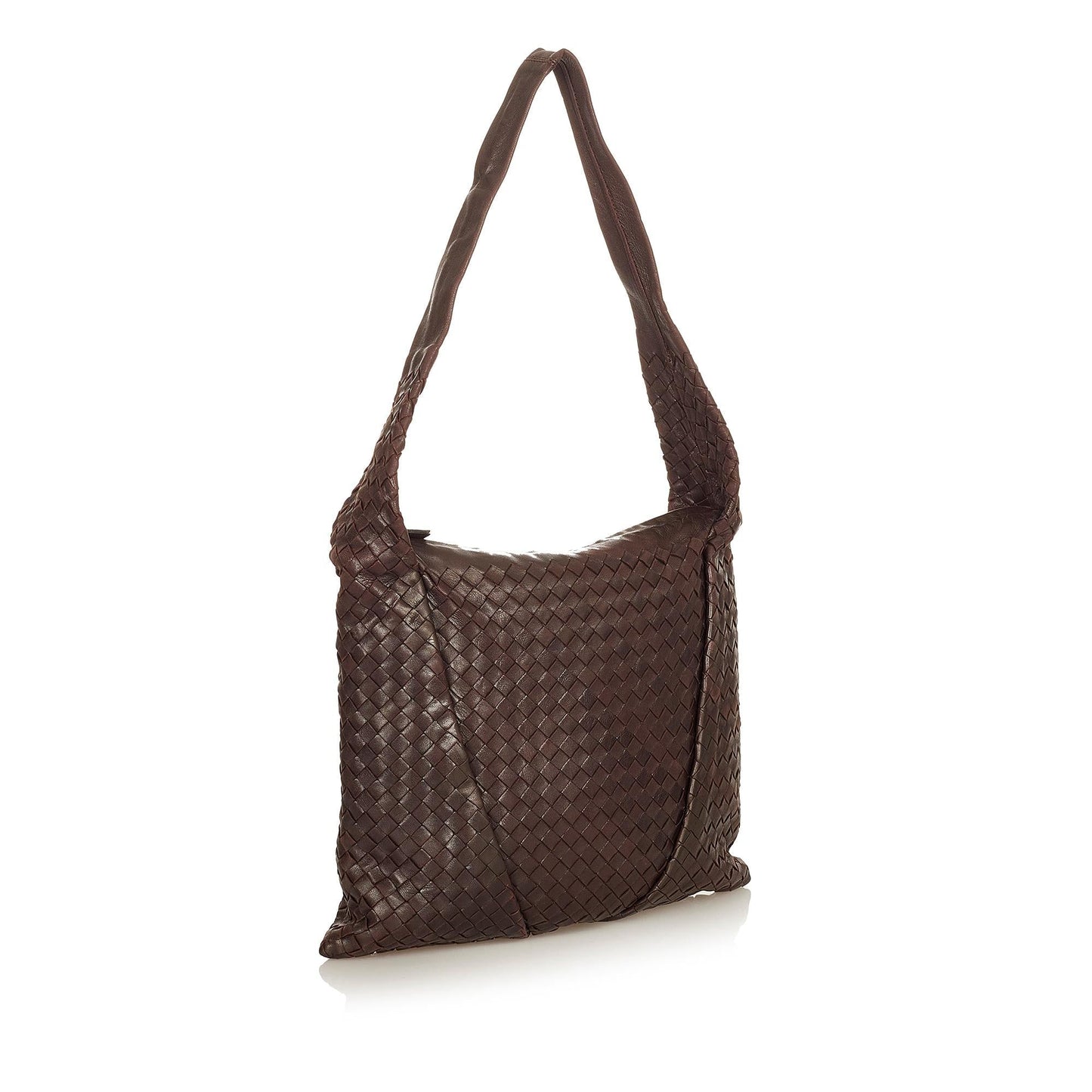 Luxury Bottega Veneta Intrecciato Leather Shoulder Bag (SHG-24879)