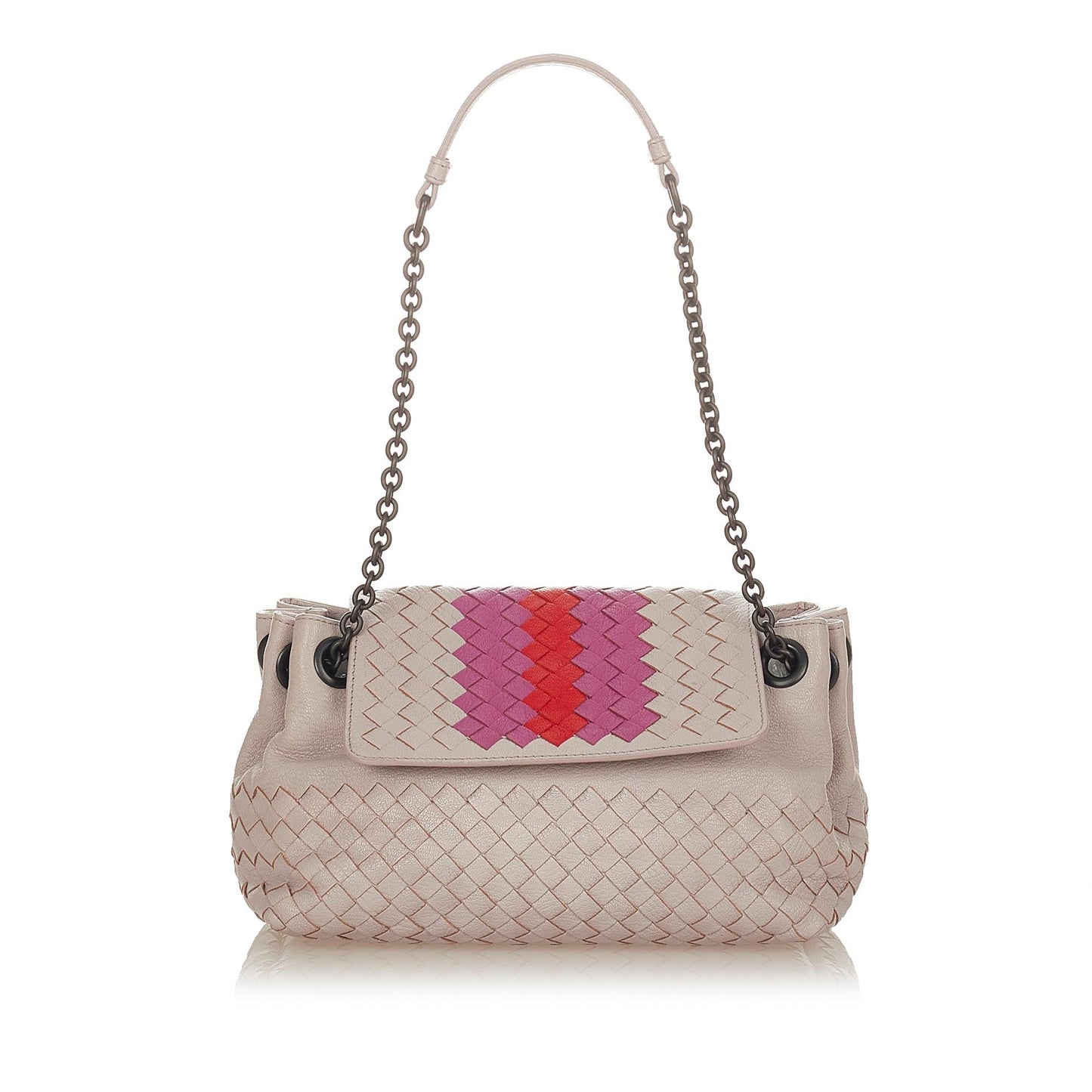 Luxury Bottega Veneta Intrecciato Leather Shoulder Bag (SHG-26303)