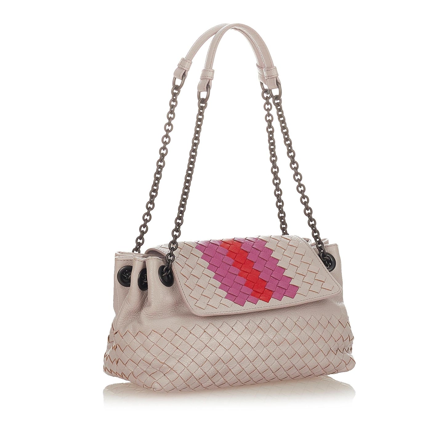 Luxury Bottega Veneta Intrecciato Leather Shoulder Bag (SHG-26303)