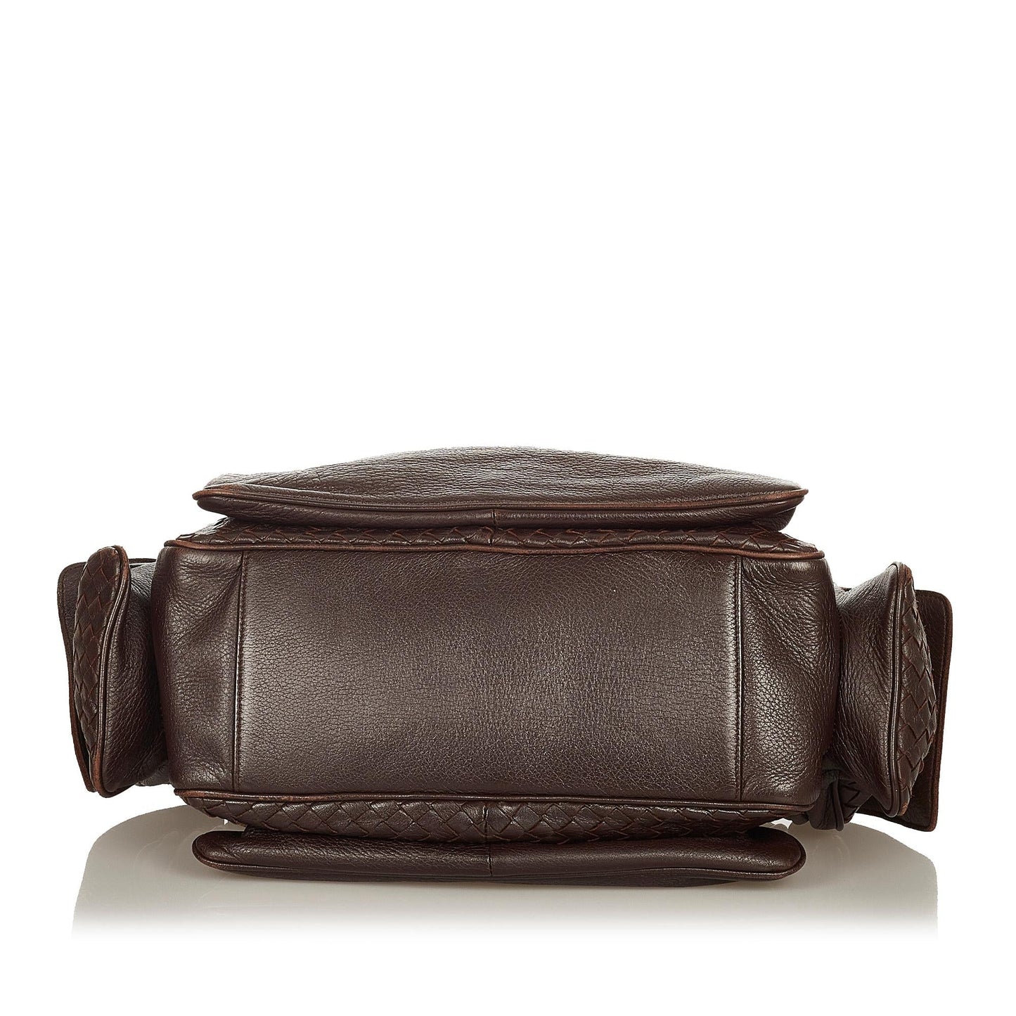 Luxury Bottega Veneta Intrecciato Leather Shoulder Bag (SHG-26581)