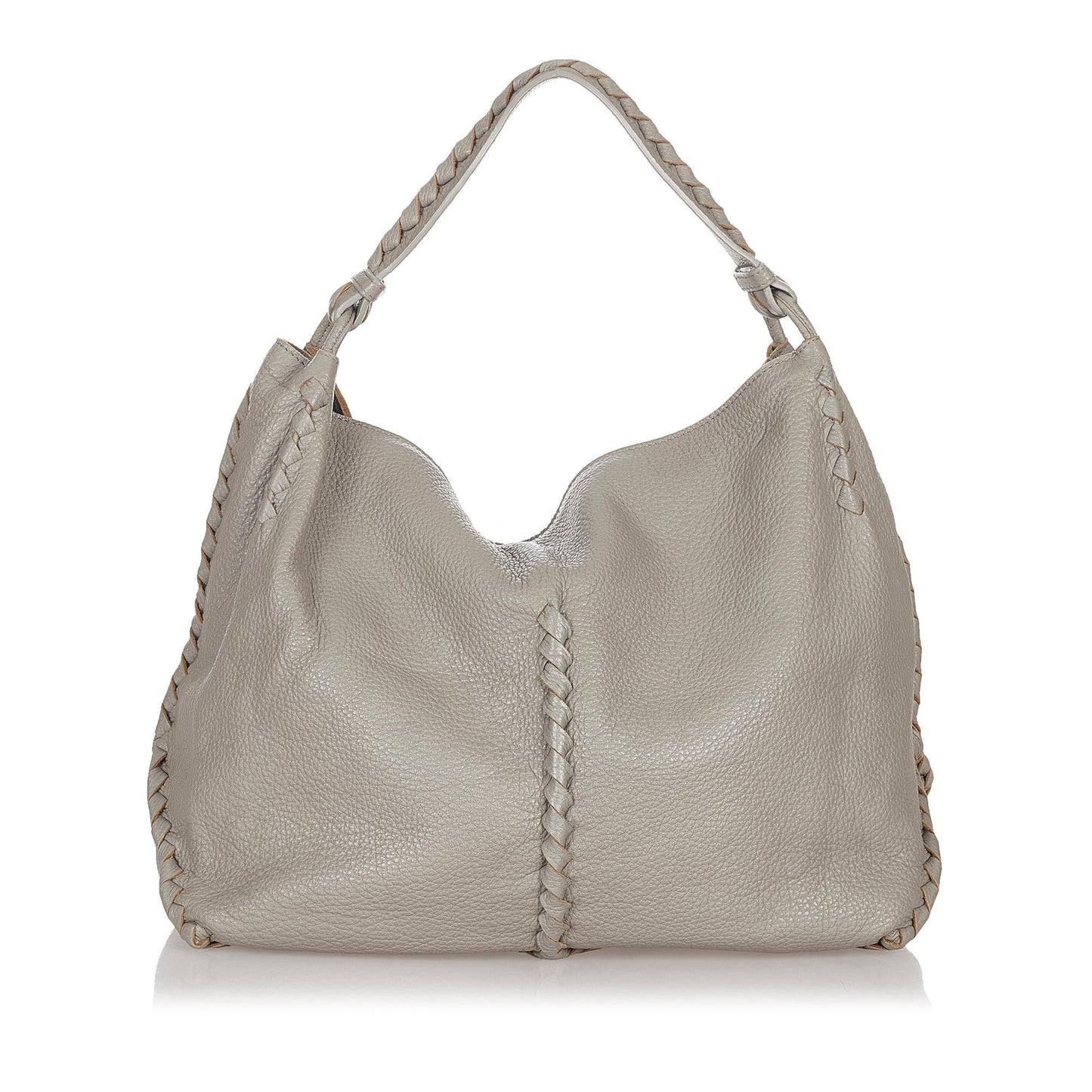 Luxury Bottega Veneta Intrecciato Leather Shoulder Bag (SHG-26905)