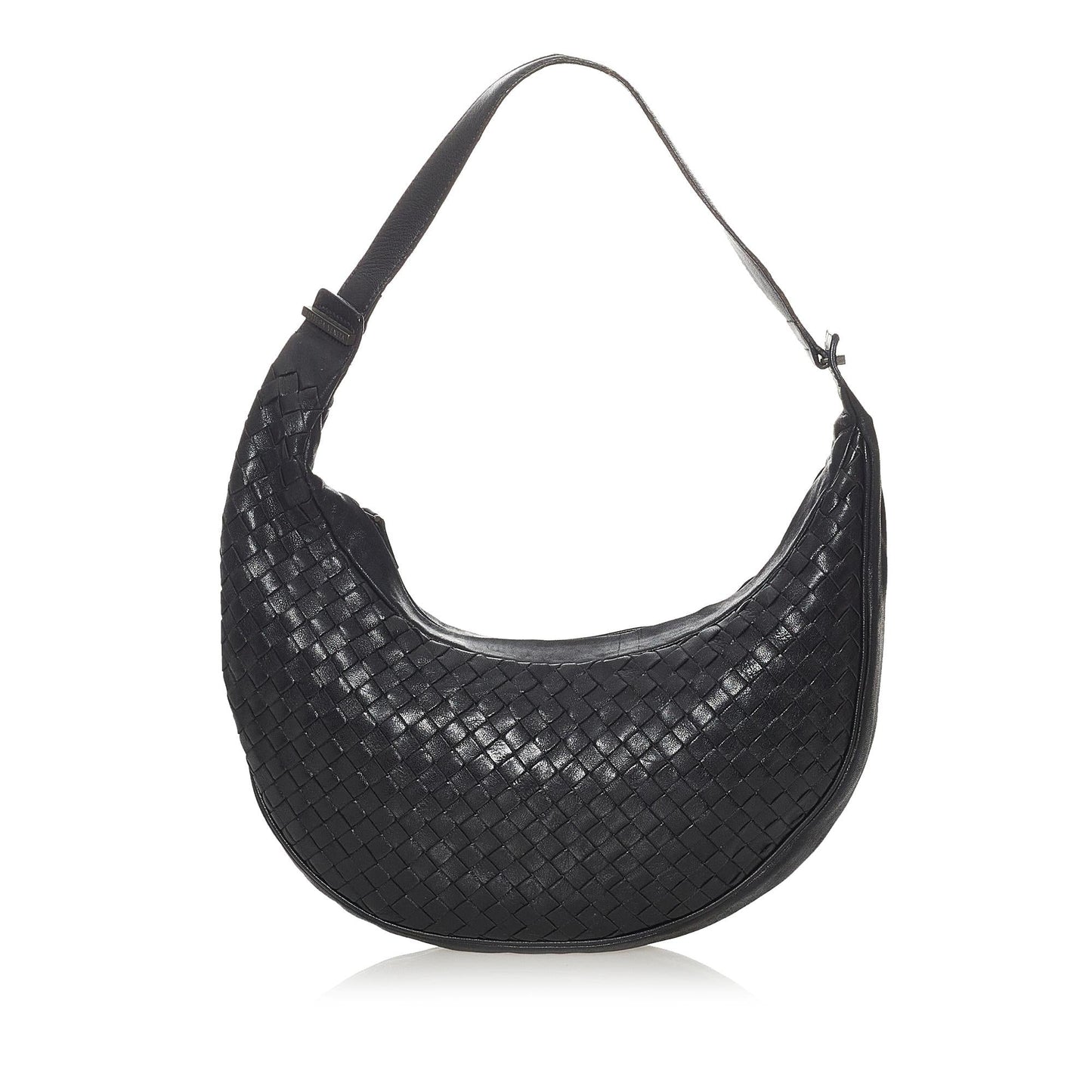 Luxury Bottega Veneta Intrecciato Leather Shoulder Bag (SHG-28130)