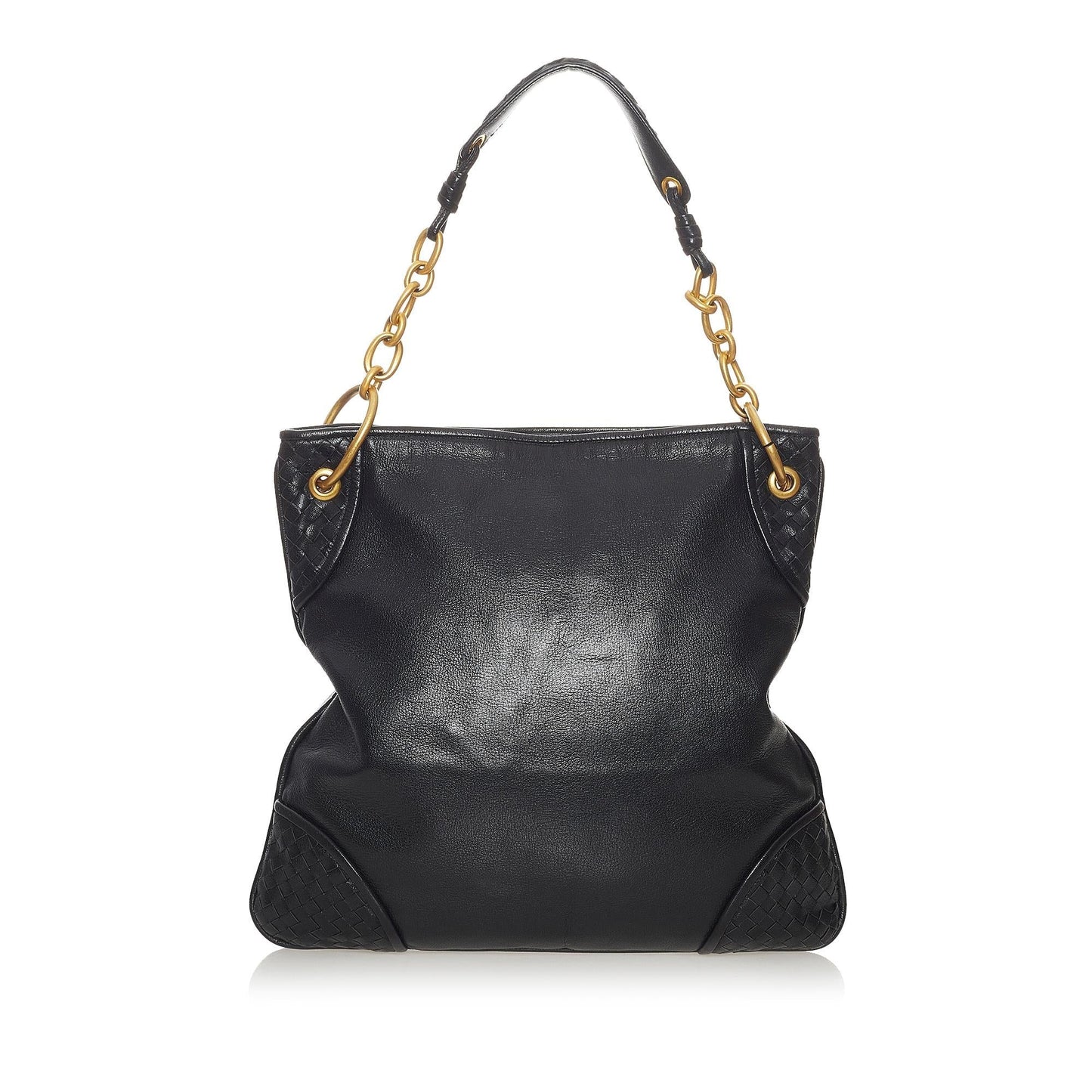 Luxury Bottega Veneta Intrecciato Leather Shoulder Bag (SHG-28132)