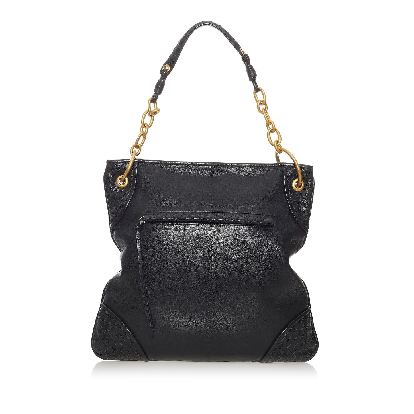 Luxury Bottega Veneta Intrecciato Leather Shoulder Bag (SHG-28132)