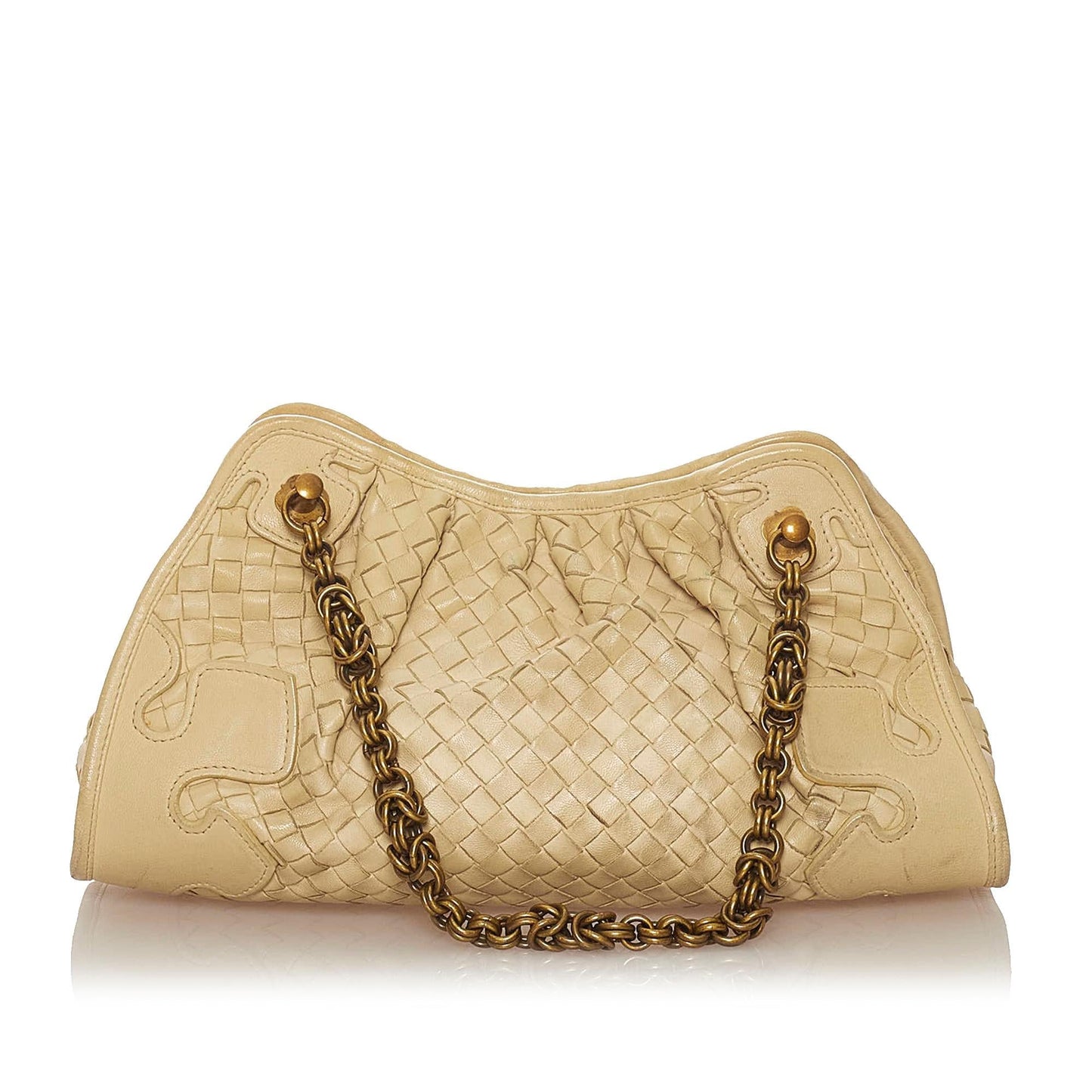 Luxury Bottega Veneta Intrecciato Leather Shoulder Bag (SHG-28138)