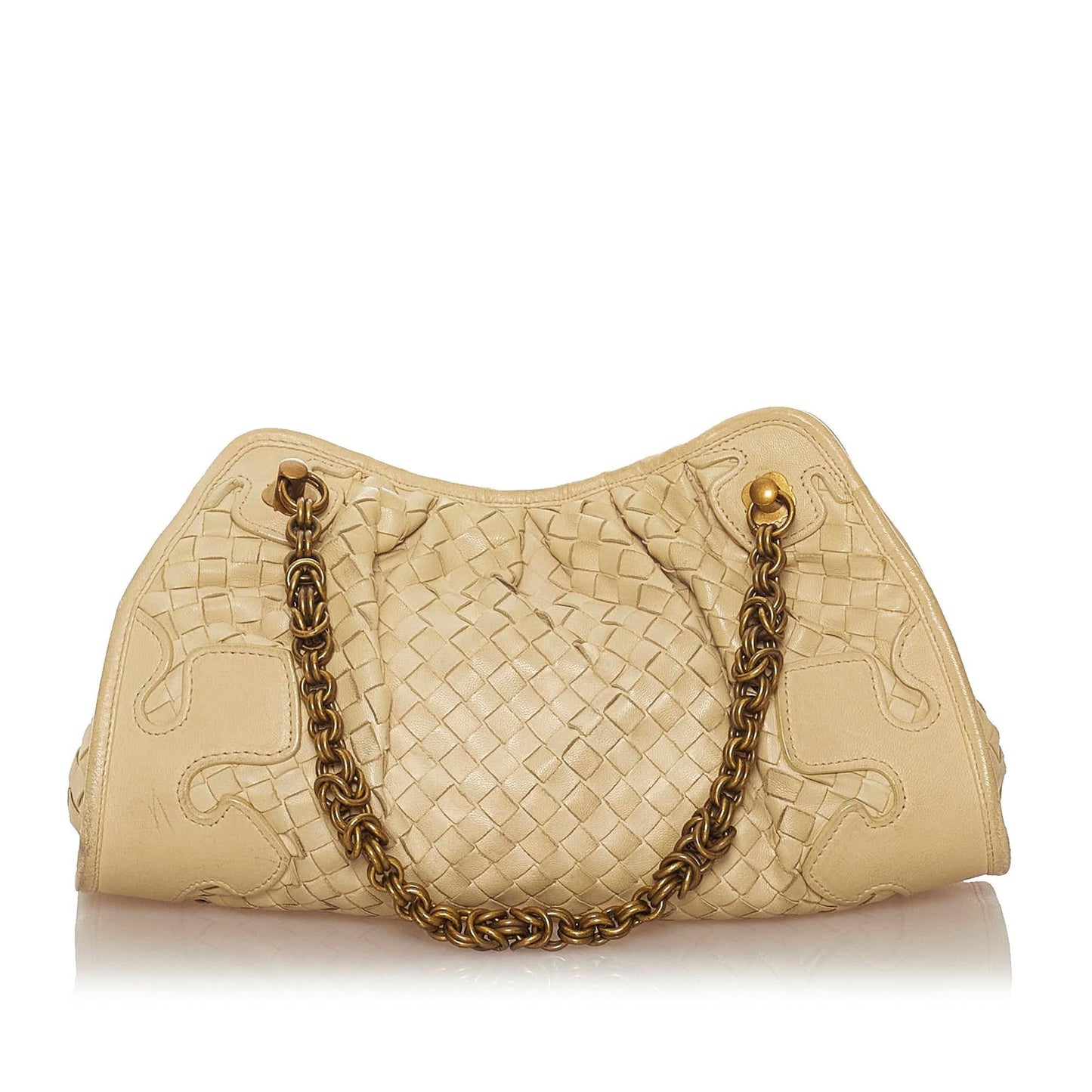 Luxury Bottega Veneta Intrecciato Leather Shoulder Bag (SHG-28138)