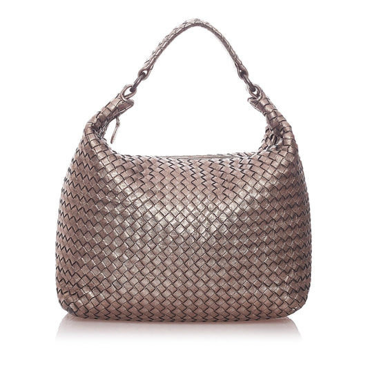 Luxury Bottega Veneta Intrecciato Leather Shoulder Bag (SHG-29105)