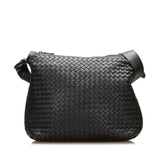 Luxury Bottega Veneta Intrecciato Leather Shoulder Bag (SHG-35446)