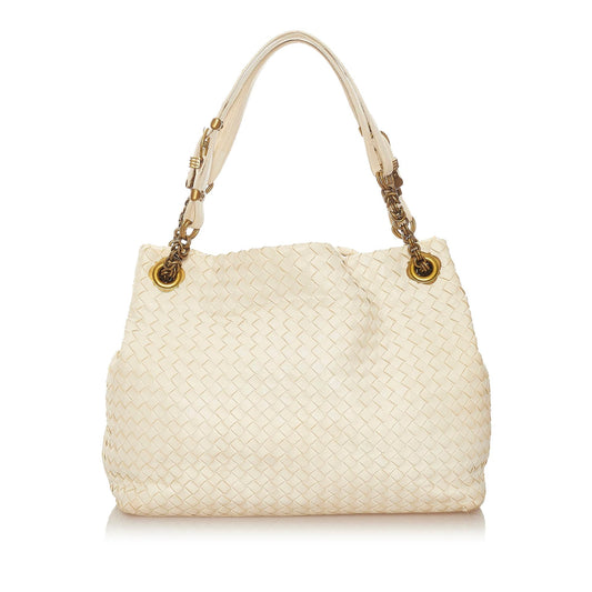 Luxury Bottega Veneta Intrecciato Leather Tote Bag (SHG-28129)