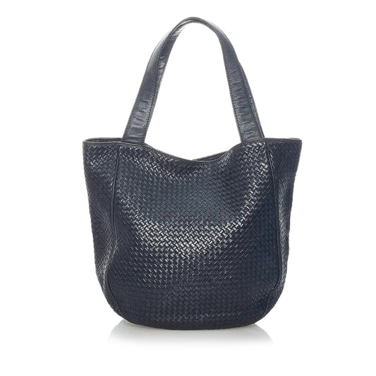 Luxury Bottega Veneta Intrecciato Leather Tote Bag (SHG-31169)