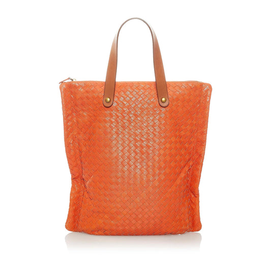 Luxury Bottega Veneta Intrecciato Leather Tote Bag (SHG-32434)