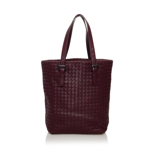 Luxury Bottega Veneta Intrecciato Leather Tote Bag (SHG-32799)