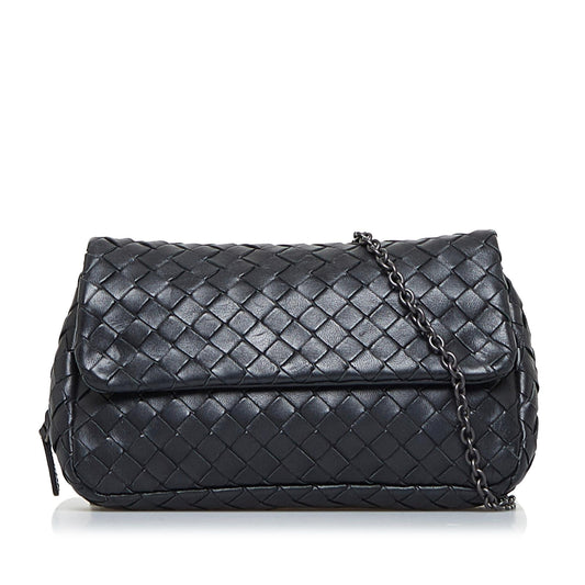 Luxury Bottega Veneta Intrecciato Mini Expandable Crossbody (SHG-d4PUBY)