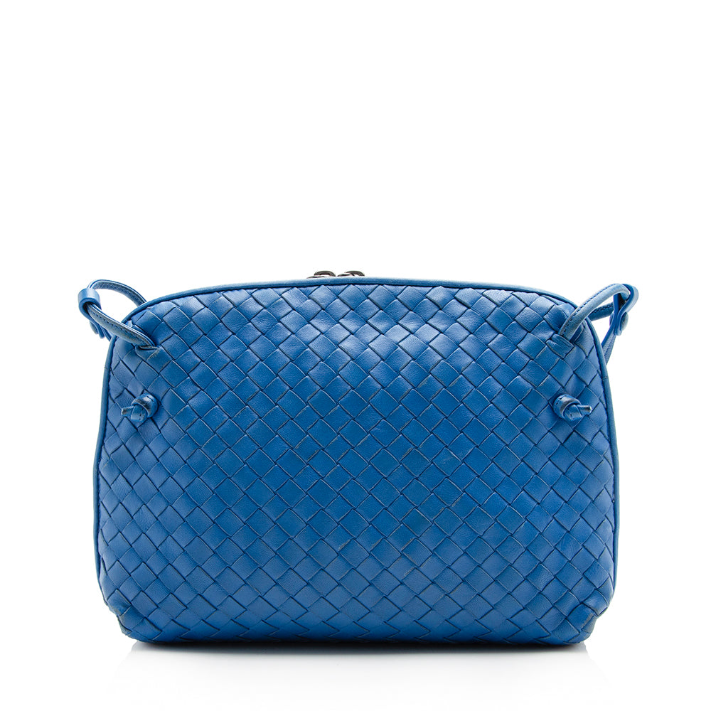 Luxury Bottega Veneta Intrecciato Nappa Crossbody Bag (SHF-17285)