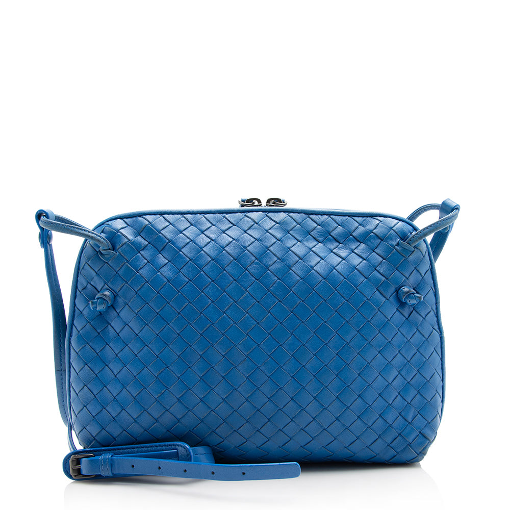 Luxury Bottega Veneta Intrecciato Nappa Crossbody Bag (SHF-17285)