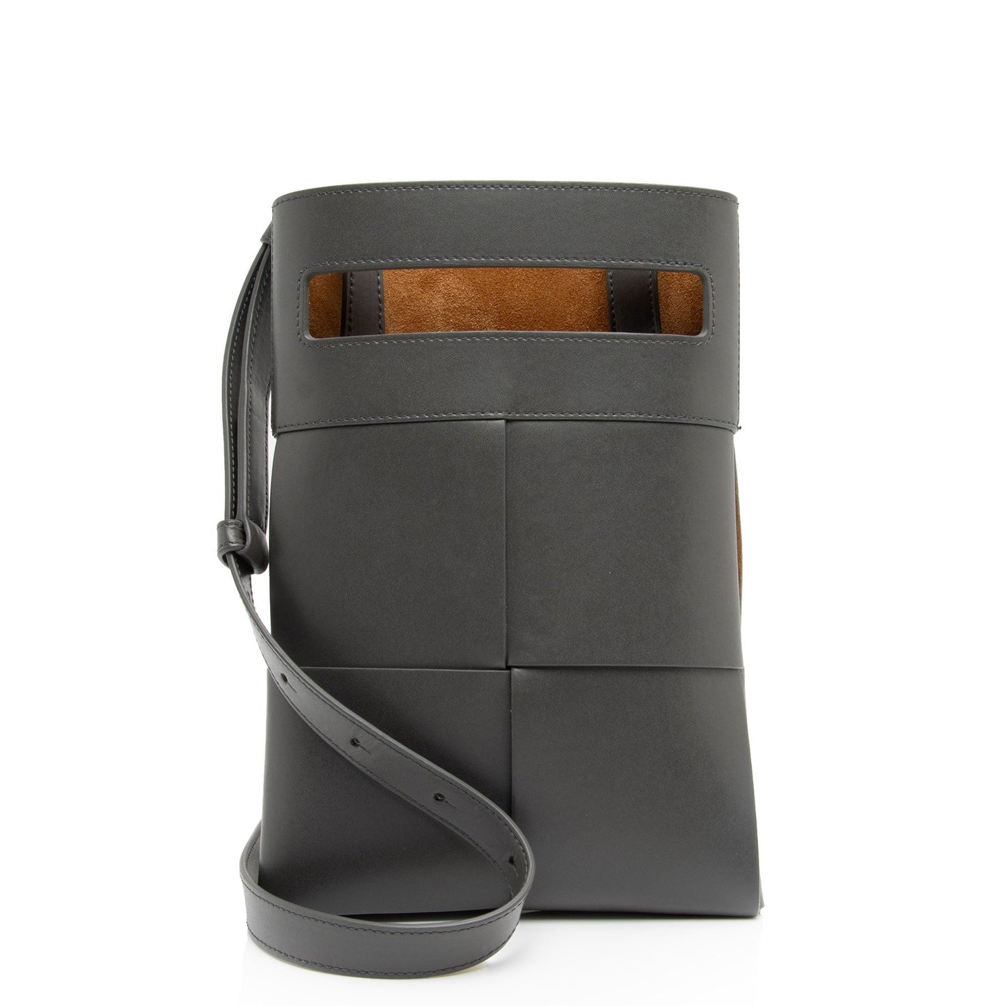 Luxury Bottega Veneta Maxi Intrecciato Nappa Crossbody Bag (SHF-MUPZeC)