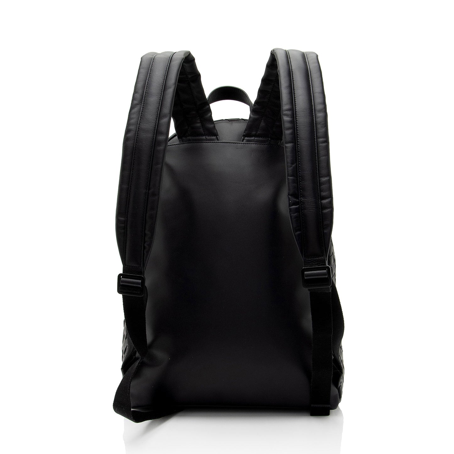 Luxury Bottega Veneta Intrecciato Nappa Front Pocket Medium Backpack (SHF-RpBOnW)