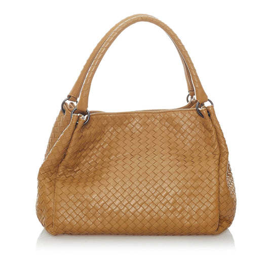 Luxury Bottega Veneta Intrecciato Nappa Parachute Tote Bag (SHG-30864)