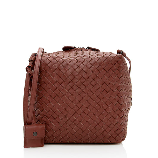 Luxury Bottega Veneta Intrecciato Nappa Shoulder Bag (SHF-14817)