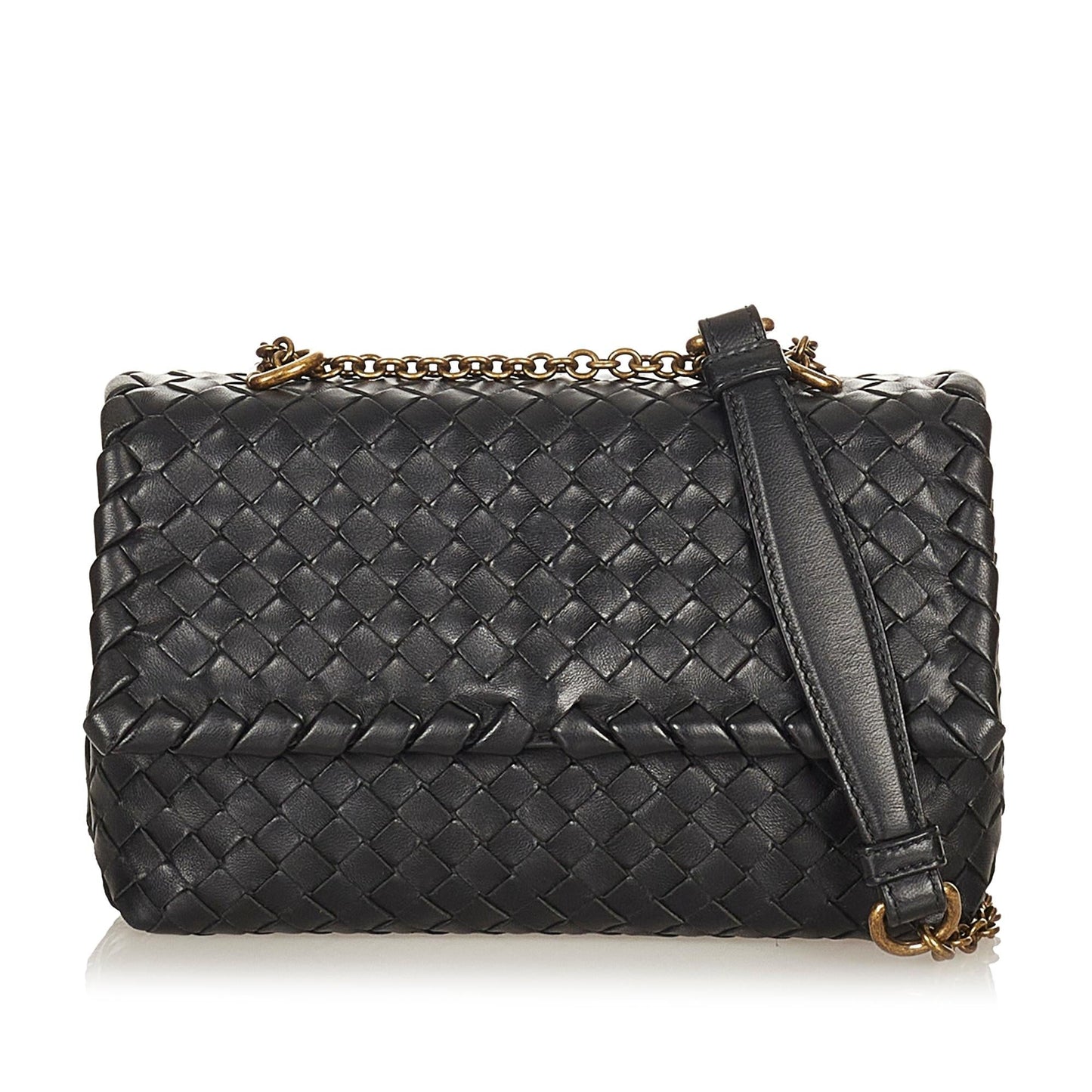 Luxury Bottega Veneta Intrecciato Olimpia Crossbody Bag (SHG-26968)