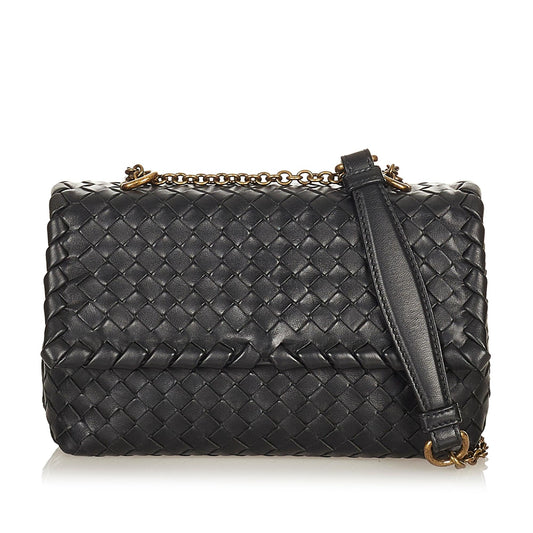 Luxury Bottega Veneta Intrecciato Olimpia Crossbody Bag (SHG-26968)