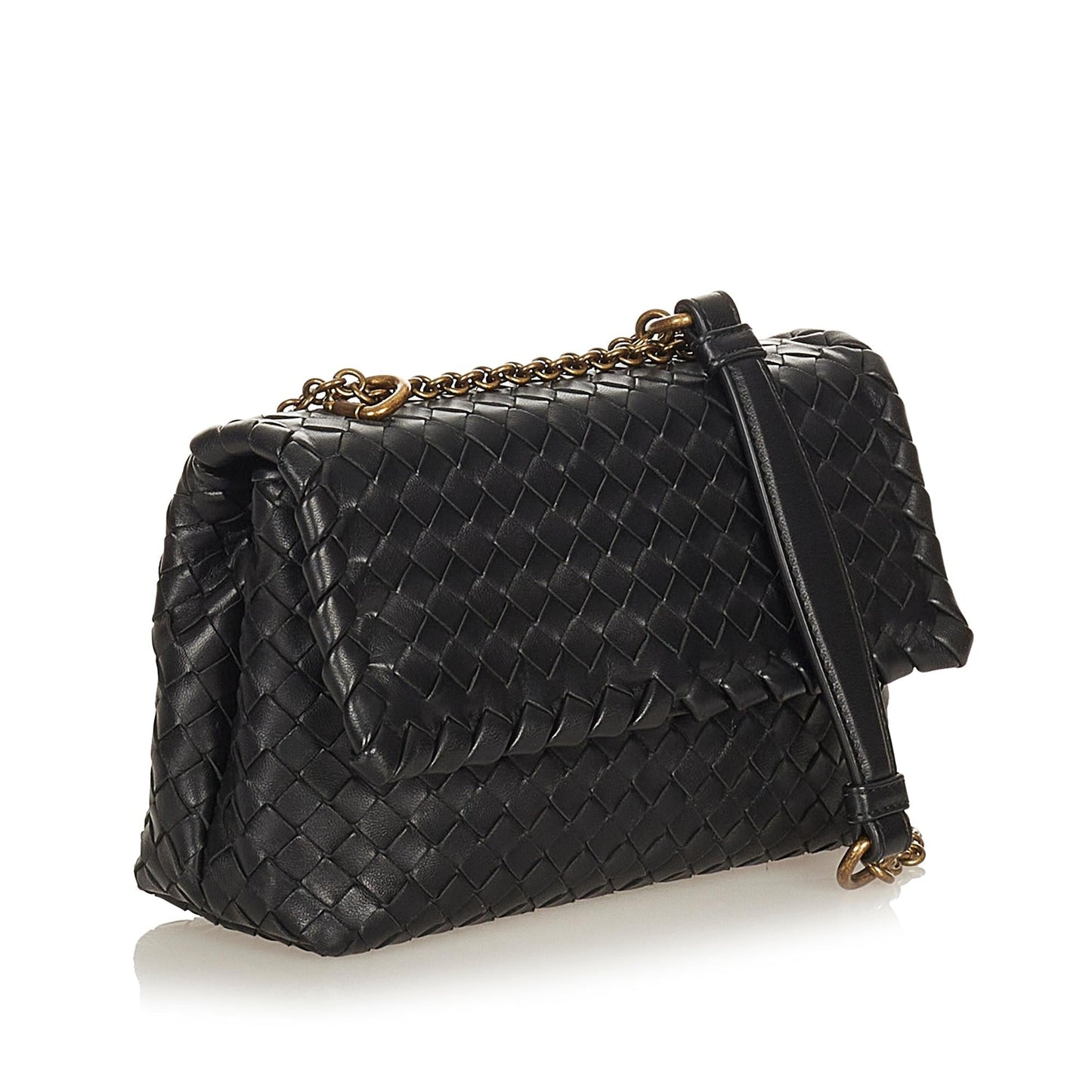 Luxury Bottega Veneta Intrecciato Olimpia Crossbody Bag (SHG-26968)