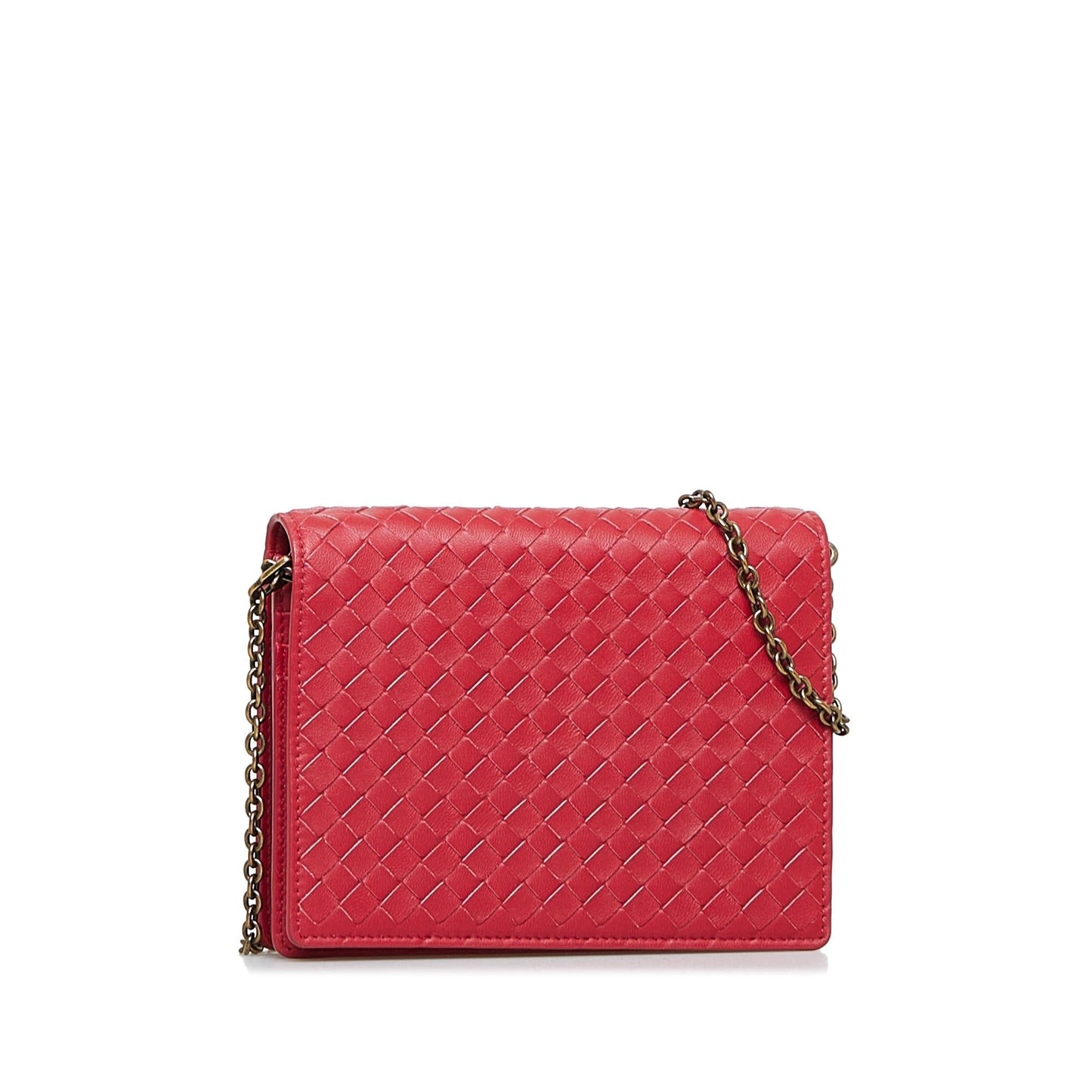 Luxury Bottega Veneta Intrecciato Wallet On Chain (SHG-jSN2r3)