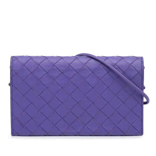 Luxury Bottega Veneta Intrecciato Wallet On Strap (SHG-Ar4xk5)