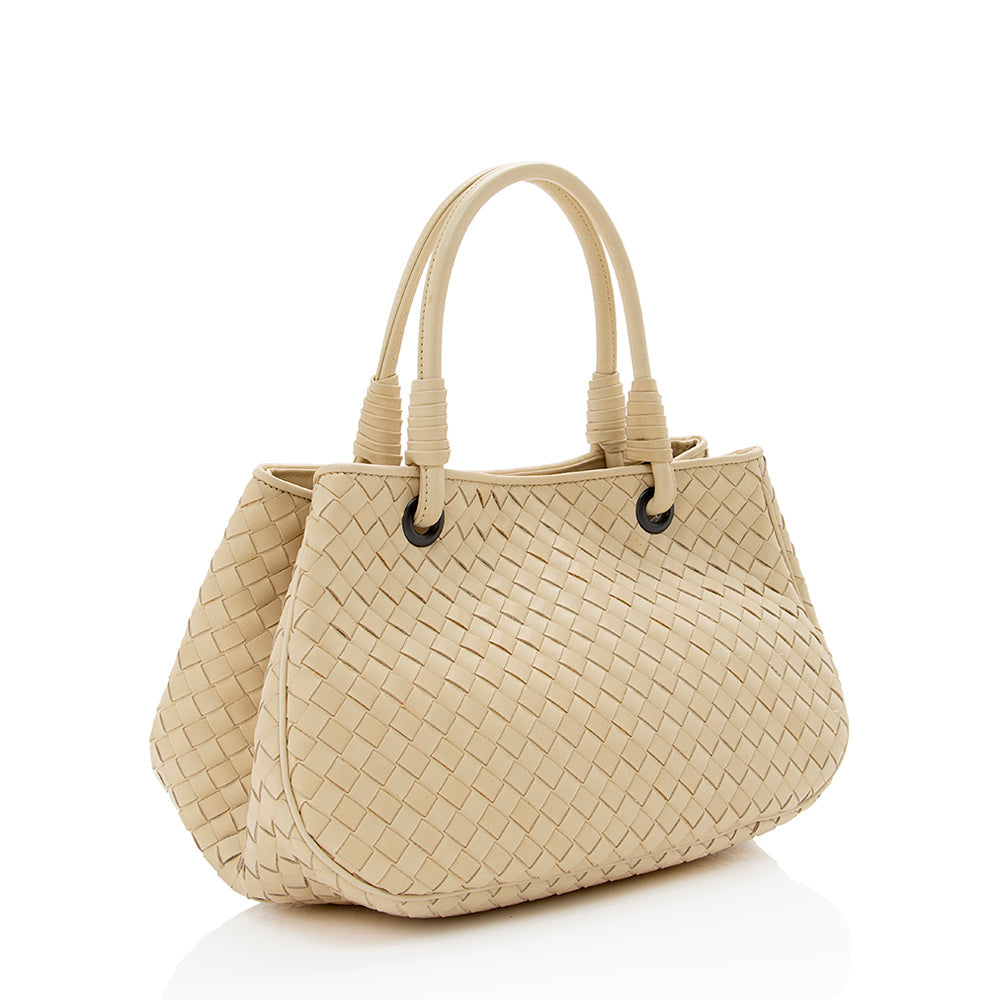 Luxury Bottega Veneta Intrecciato Woven Tote (SHF-16109)