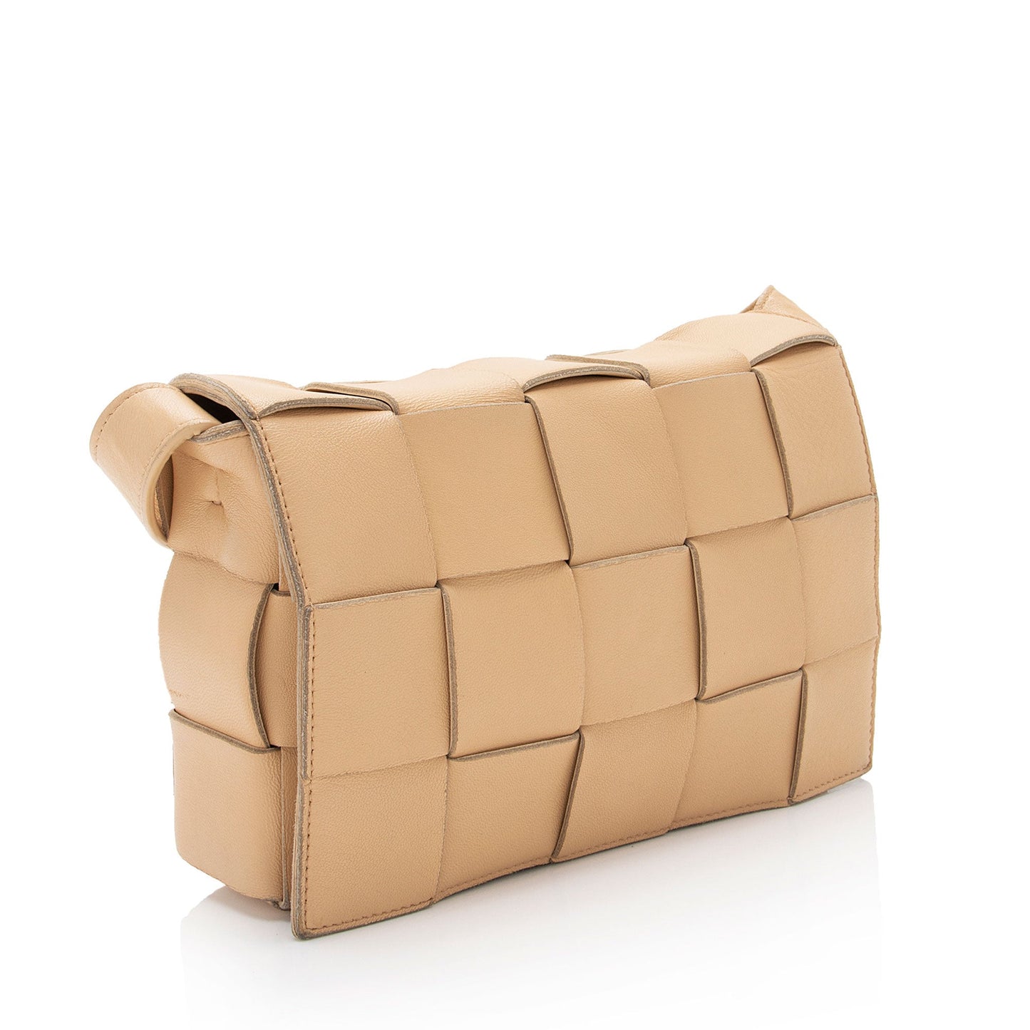 Luxury Bottega Veneta Lambskin Cassette Crossbody (SHF-nAVsRl)