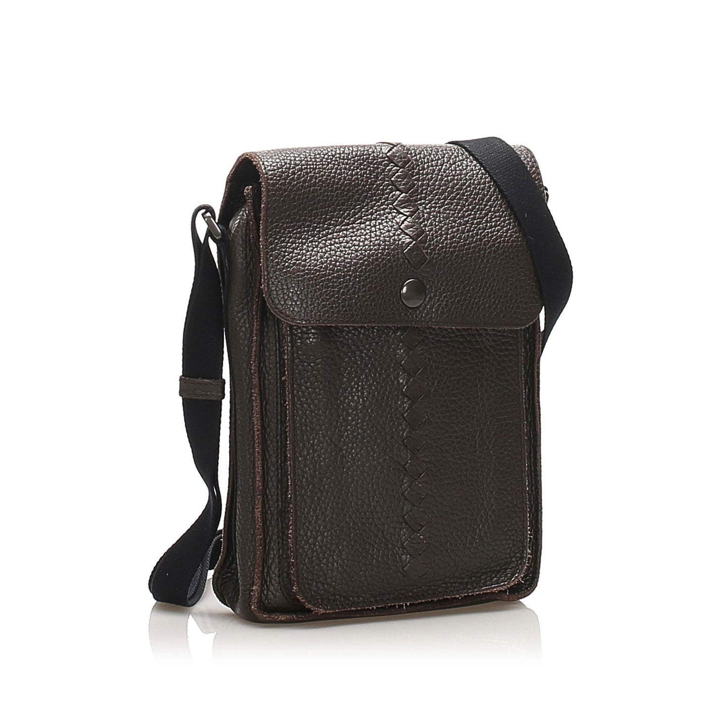 Luxury Bottega Veneta Leather Crossbody Bag (SHG-22753)