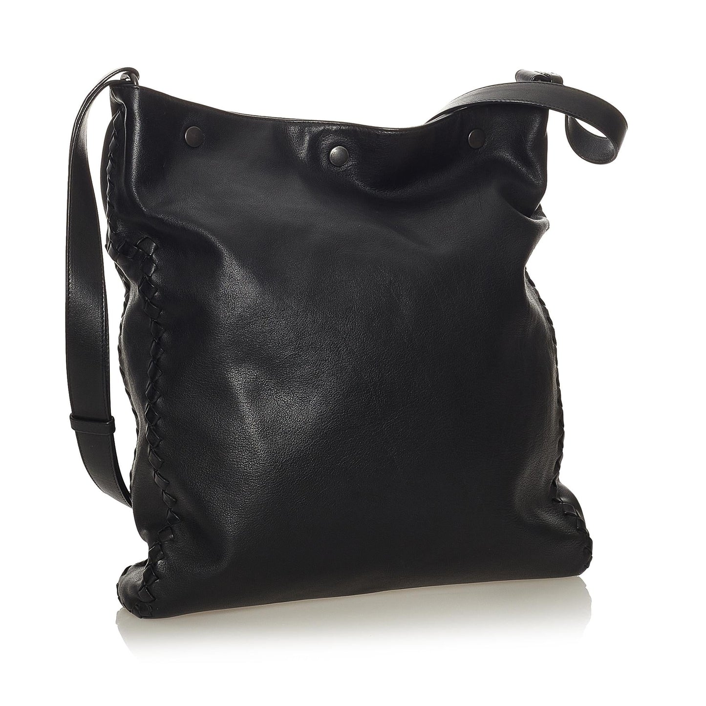 Luxury Bottega Veneta Leather Crossbody Bag (SHG-27960)