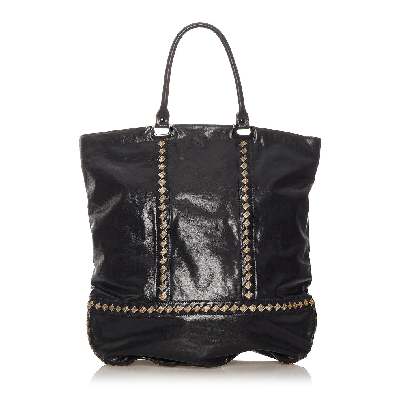 Luxury Bottega Veneta Leather Tote Bag (SHG-27522)