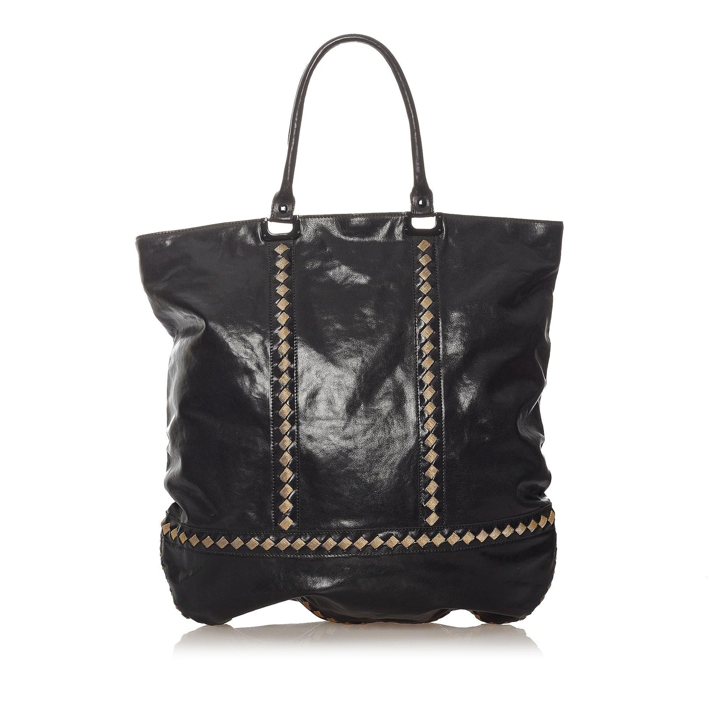 Luxury Bottega Veneta Leather Tote Bag (SHG-27522)