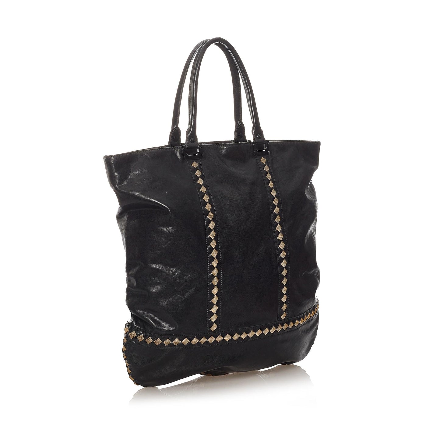 Luxury Bottega Veneta Leather Tote Bag (SHG-27522)