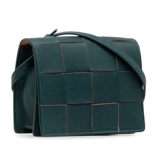 Luxury Bottega Veneta Maxi Intrecciato Mini Cassette Crossbody (SHG-SyAxrp)