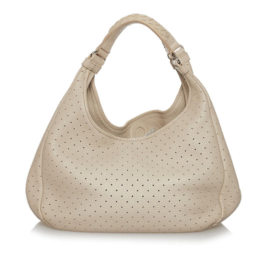 Luxury Bottega Veneta Perforated Leather Shoulder Bag (SHG-31236)