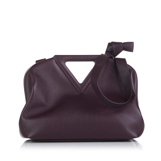 Luxury Bottega Veneta Point Leather Crossbody Bag (SHG-35749)