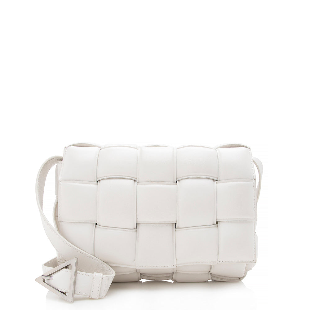 Luxury Bottega Veneta Puffed Leather Cassette Crossbody Bag (SHF-17179)