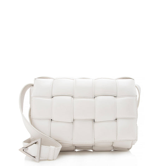Luxury Bottega Veneta Puffed Leather Cassette Crossbody Bag (SHF-17179)