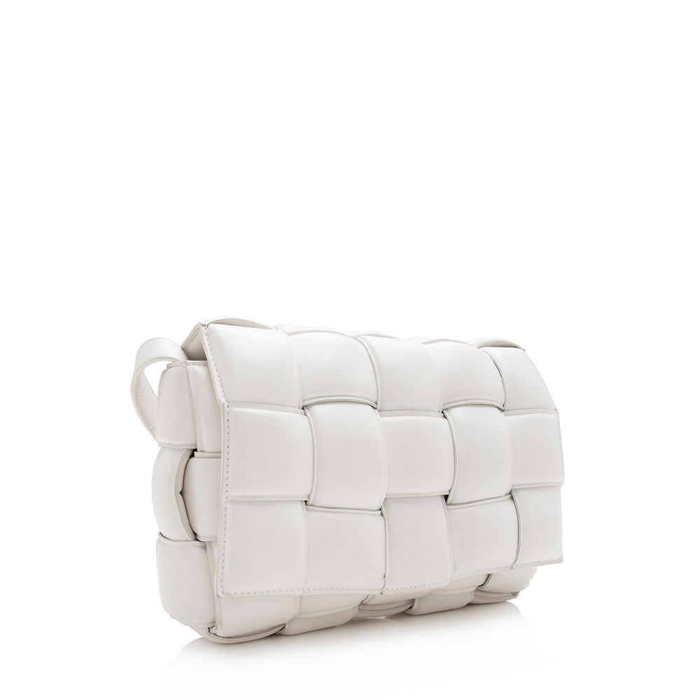 Luxury Bottega Veneta Puffed Leather Cassette Crossbody Bag (SHF-17179)