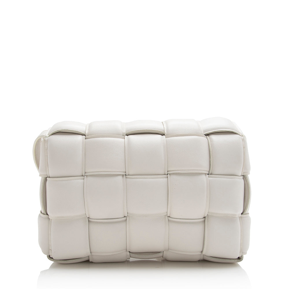 Luxury Bottega Veneta Puffed Leather Cassette Crossbody Bag (SHF-21881)