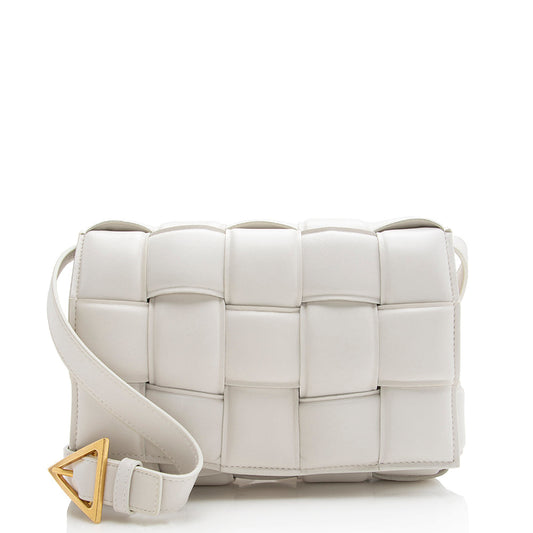Luxury Bottega Veneta Puffed Leather Cassette Crossbody Bag (SHF-21881)
