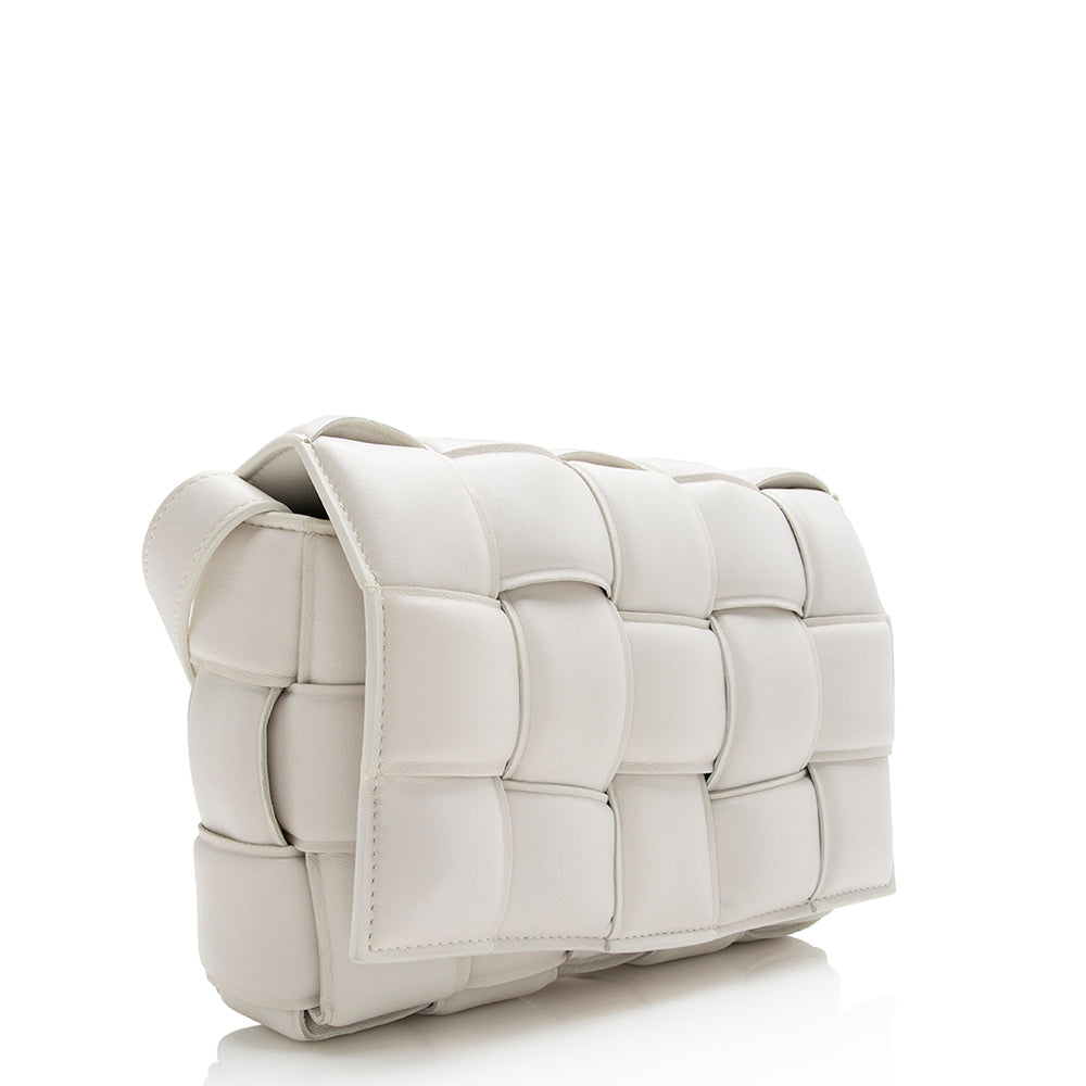 Luxury Bottega Veneta Puffed Leather Cassette Crossbody Bag (SHF-21881)