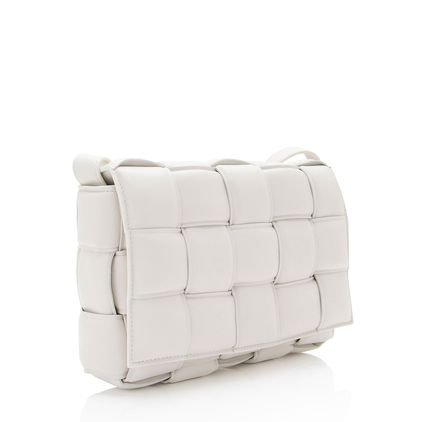 Luxury Bottega Veneta Puffed Leather Cassette Crossbody Bag (SHF-oCEDIg)