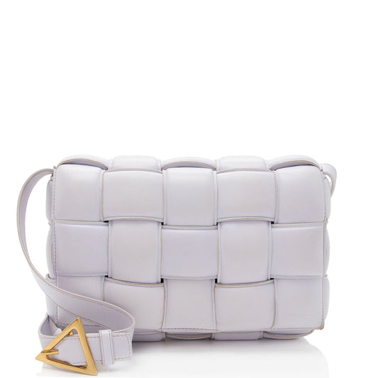 Luxury Bottega Veneta Puffed Leather Cassette Crossbody (SHF-s87w7A)